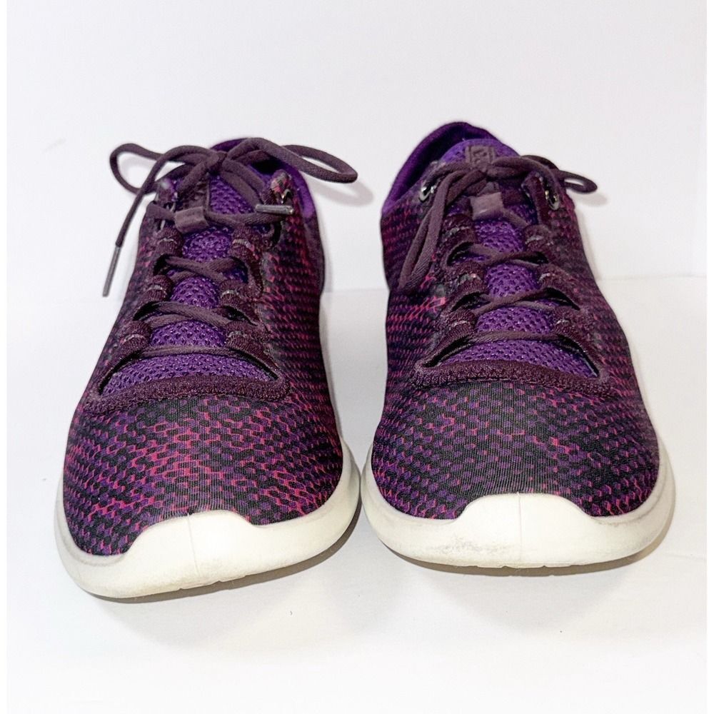 Ecco Sense Sport Lace Up Sneakers Comfort Walking Purple Light Womens 40/ 9-9.5 - Picture 7 of 15